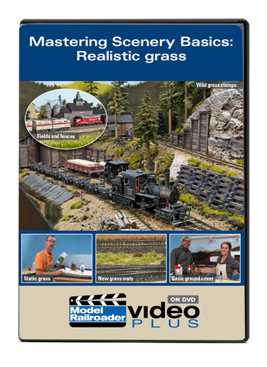 Kalmbach 15322 Model Railroader Video Scenery Basics: Grass DVD