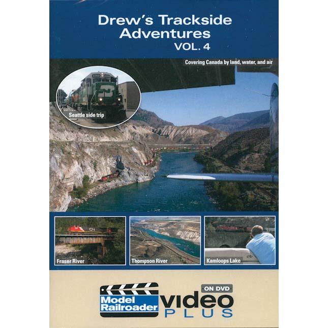 Kalmbach 15330 Model Railroader Video Plus Drew's Trackside Adventures Volume 4 DVD
