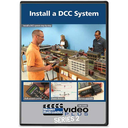 Kalmbach 15333 Model Railroader Video Plus Install a DCC System DVD
