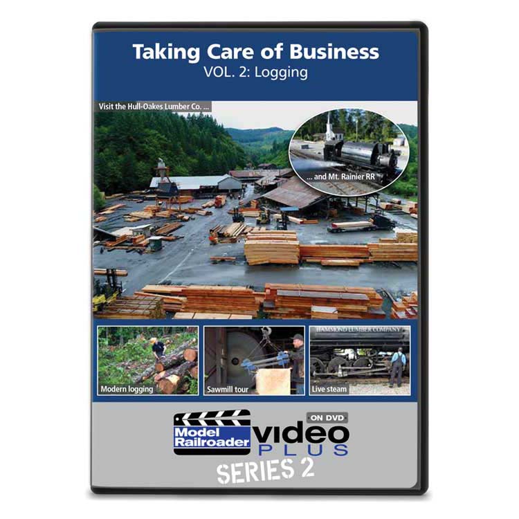 Kalmbach 15338 Model Railroader Taking Care of Business Volume 2: Logging DVD