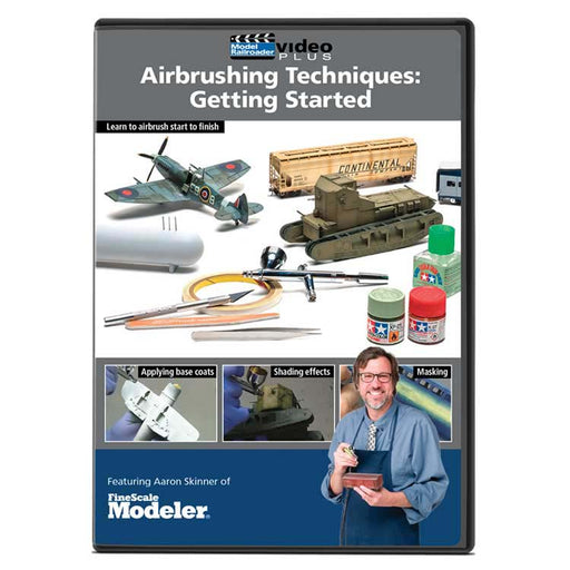 Kalmbach 15347 Model Railroader Video Airbrushing Techniques: Getting Started DVD