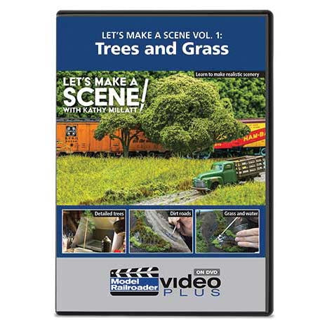 Kalmbach 15352 Model Railroader Video Plus - Let's Make a Scene DVD
