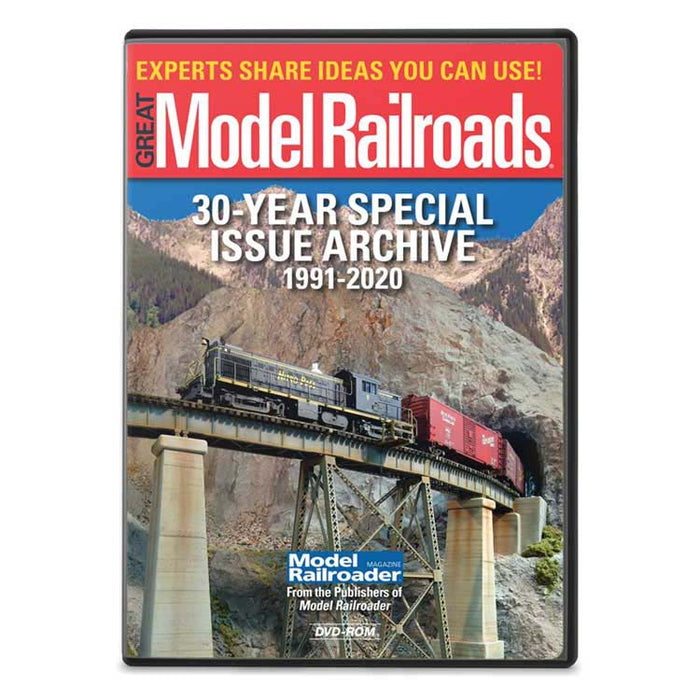 Kalmbach 15363 Model Railroader Great Model Railroads 30 Year Archive DVD-ROM