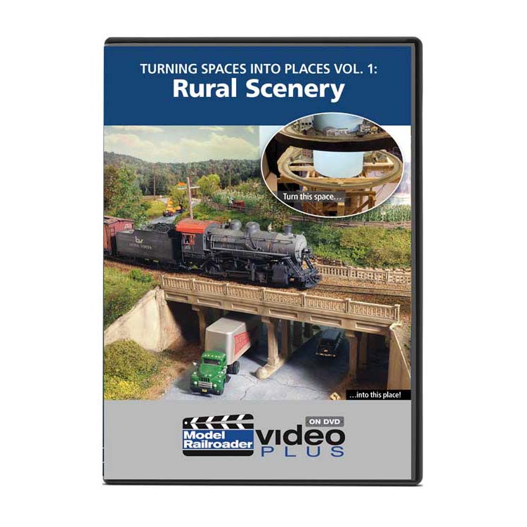 Kalmbach 15366 Model Railroader Video Turning Spaces into Places DVD