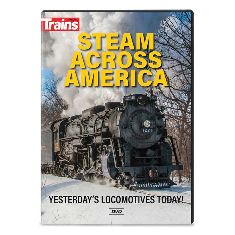 Kalmbach 15370 Trains Steam Across America DVD