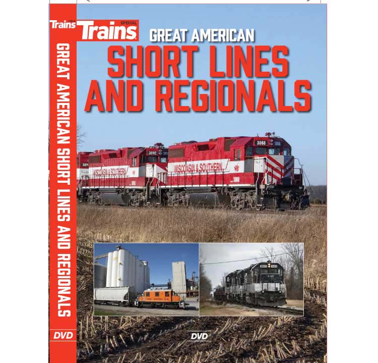Kalmbach 16111 Trains Great American Short Lines and Regionals DVD