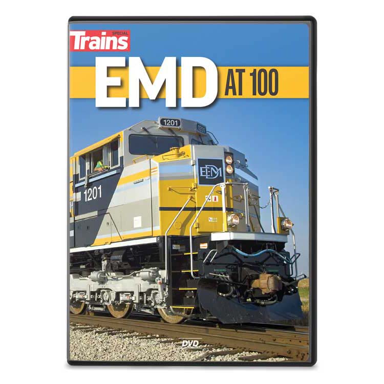 Kalmbach 16114 Trains EMD at 100 DVD