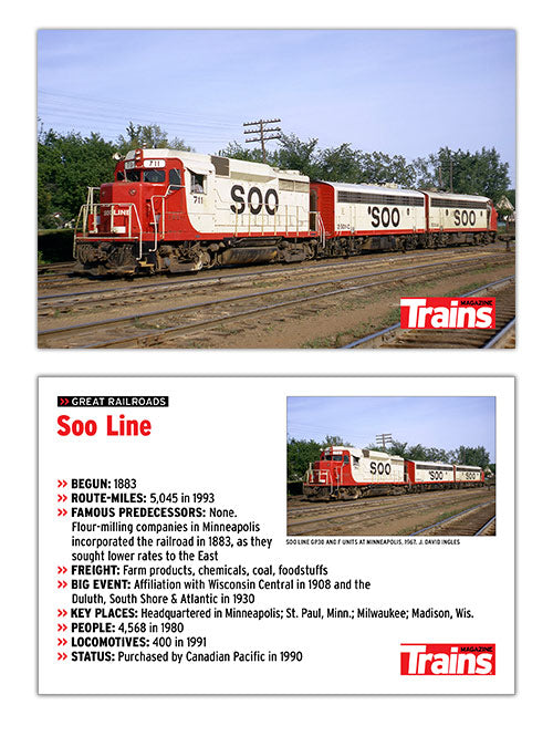 Kalmbach 83009 Trains Great Railroads Flashcards
