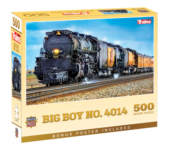 Kalmbach 83077 Trains Big Boy Union Pacific #4014 500 Piece Puzzle
