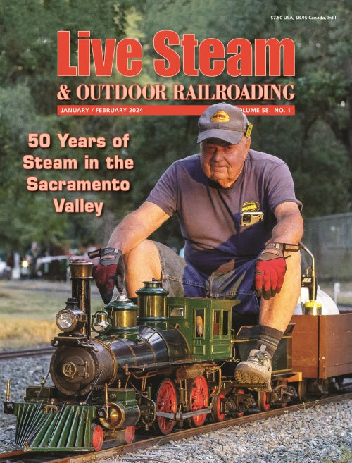 Kalmbach Live Steam & Outdoor Railroading January/February 2024