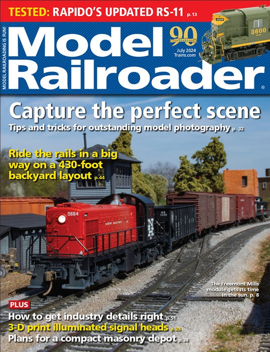 Kalmbach Model Railroader July 2024