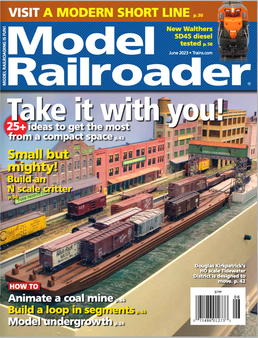 Kalmbach Model Railroader June 2023