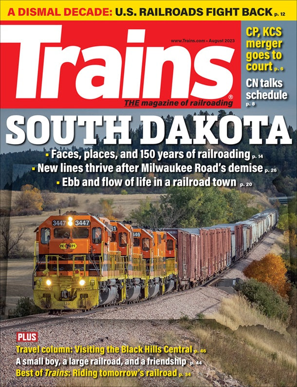 Kalmbach Trains Magazine August 2023