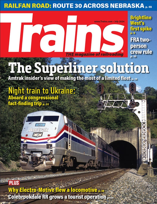 Kalmbach Trains Magazine July 2024