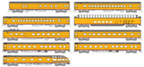 KATO 106-089 N Scale Milwaukee Road "Olympian Hiawatha Post 1955" 9 Car Passenger Train Set