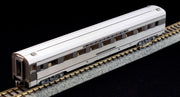 Kato 106-090-1 N Scale CB&Q E5A & Silver Streak Zephyr 6 Car Set with Lights
