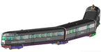Kato 106-101 N Scale CB&Q Pioneer Zephyr 3 Car Set