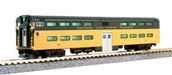 Kato 106-104-DCC N Scale C&NW EMD E8A and Pullman Bi-Level “400” Train 6 Unit Set with DCC