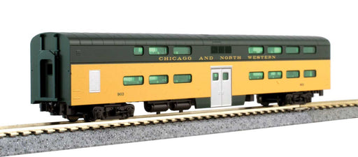 Kato 106-104N Scale C&NW EMD E8A and Pullman Bi-Level “400” Train 6 Unit Set - DC