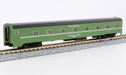 Kato 106-1971-1  N Scale Amtrak Rainbow Era 8 Car Bookcase Set with Lights