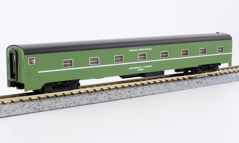Kato 106-1971-1  N Scale Amtrak Rainbow Era 8 Car Bookcase Set with Lights
