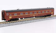 Kato 106-1971 N Scale Amtrak Rainbow Era 8 Car Bookcase Set