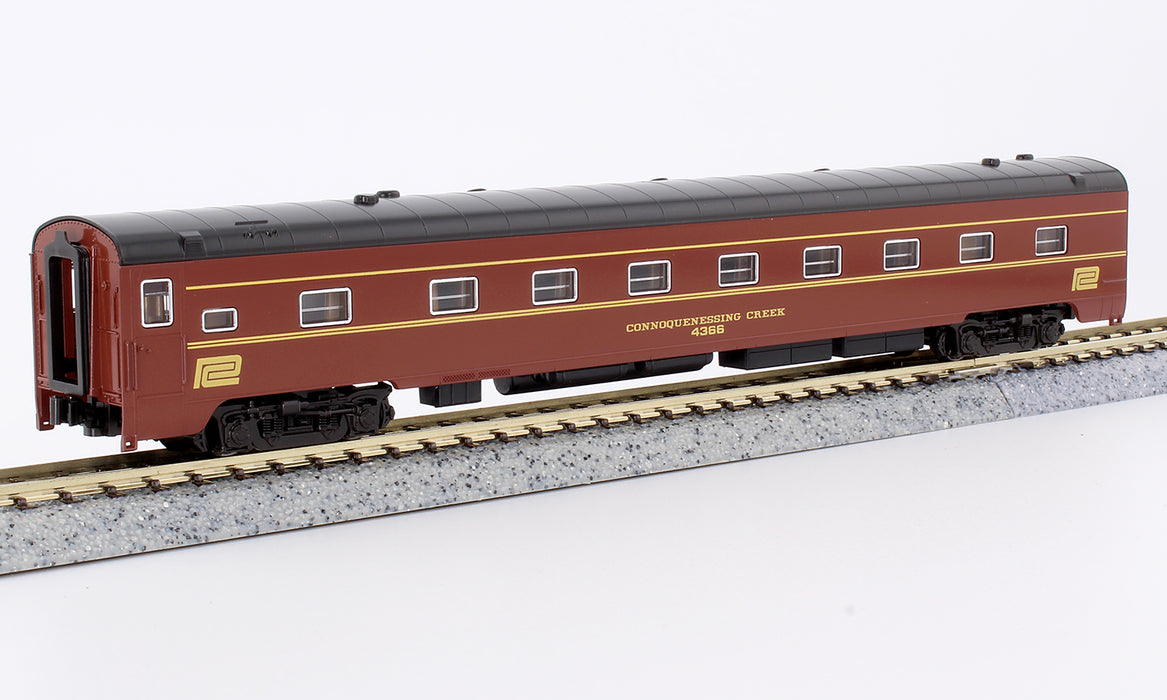 Kato 106-1971 N Scale Amtrak Rainbow Era 8 Car Bookcase Set