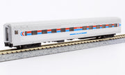 Kato 106-1971 N Scale Amtrak Rainbow Era 8 Car Bookcase Set