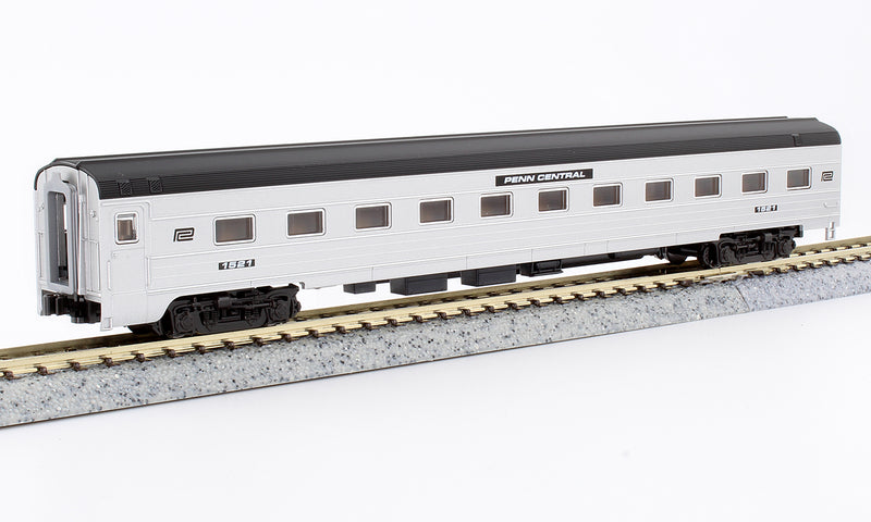 Kato 106-1971 N Scale Amtrak Rainbow Era 8 Car Bookcase Set