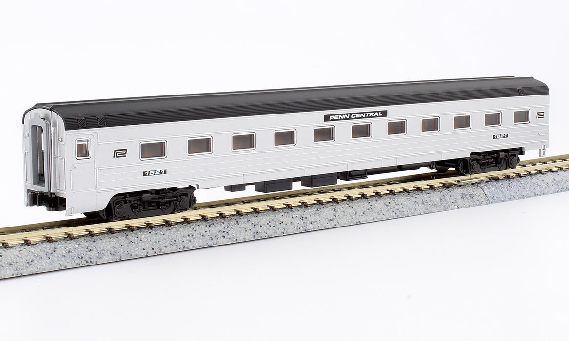 Kato 106-1971 N Scale Amtrak Rainbow Era 8 Car Bookcase Set