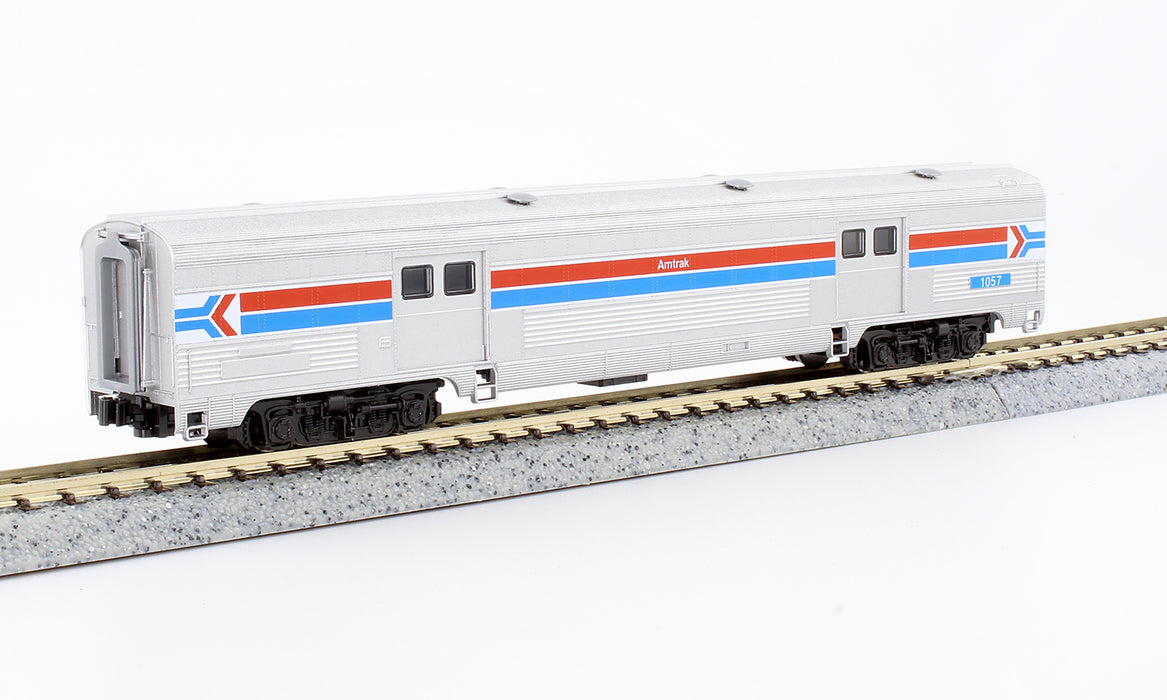 Kato 106-1971 N Scale Amtrak Rainbow Era 8 Car Bookcase Set