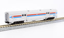 Kato 106-1971 N Scale Amtrak Rainbow Era 8 Car Bookcase Set