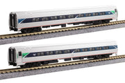 Kato 106-6295 N Scale Amtrak Amfleet II Coach 2 Car Set Phase VII