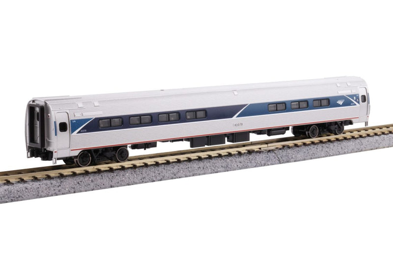 Kato 106-8021 N Scale Amtrak Amfleet I Coach 4 Car Set Phase VII