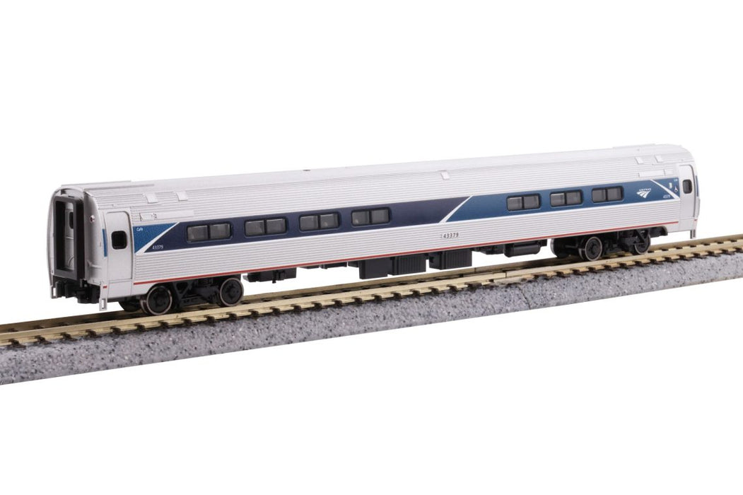 Kato 106-8021 N Scale Amtrak Amfleet I Coach 4 Car Set Phase VII