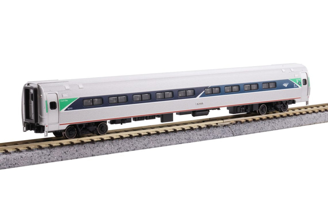 Kato 106-8021 N Scale Amtrak Amfleet I Coach 4 Car Set Phase VII