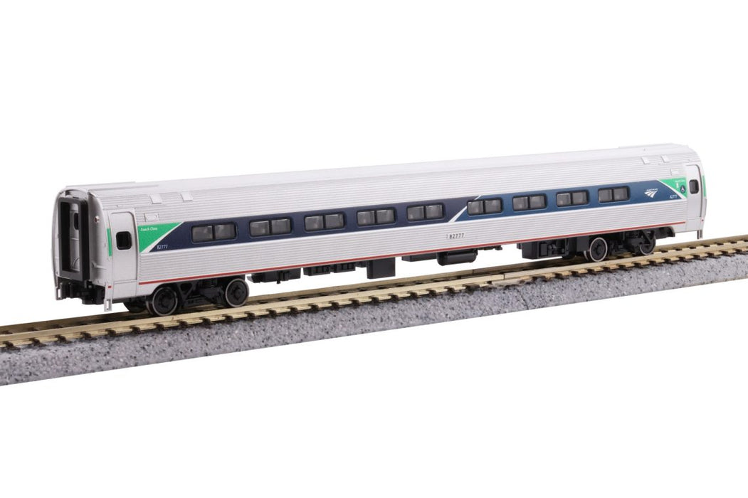 Kato 106-8021 N Scale Amtrak Amfleet I Coach 4 Car Set Phase VII