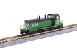 Kato 176-4377 N Scale EMD NW2 Burlington Northern BN 534