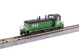 Kato 176-4378 N Scale EMD NW2 Burlington Northern BN 543