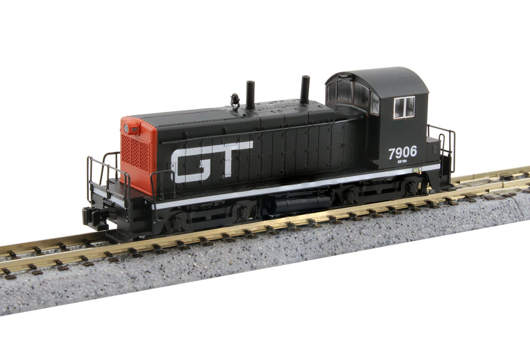 Kato 176-4393 N Scale EMD NW2 Grand Trunk GTW 7906 - DC