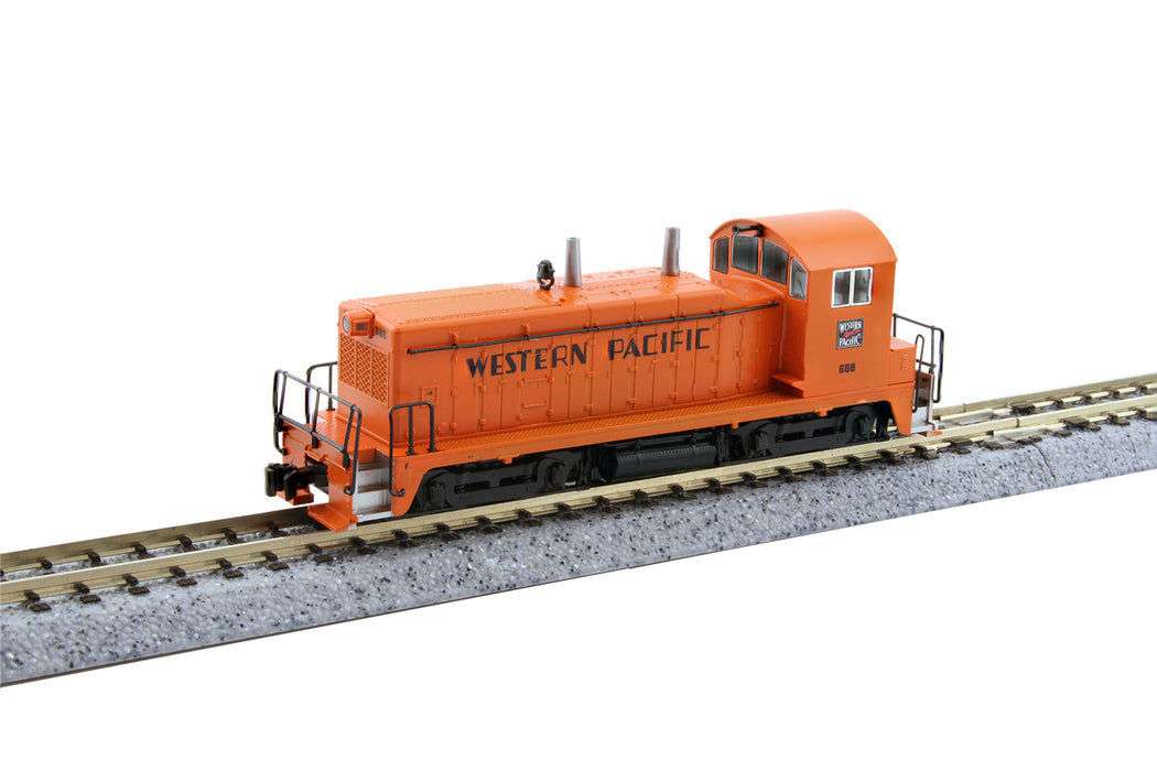Kato 176-4396 N Scale EMD NW2 Western Pacific WP 608 - DC
