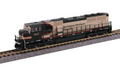 Kato 176-6503 N Scale EMD SD70MAC BNSF 9647 - DC (Merger Scheme)