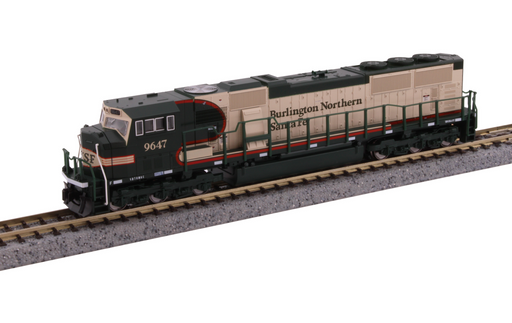 Kato 176-6503 N Scale EMD SD70MAC BNSF 9647 - DC (Merger Scheme)