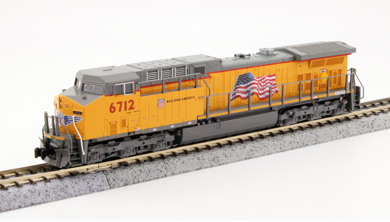 Kato 176-7039 N Scale GE AC4400CW Diesel Union Pacific UP 6712 - DC