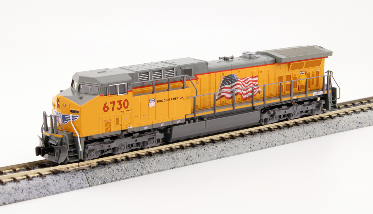 Kato 176-7040 N Scale GE AC4400CW Diesel Union Pacific UP 6730 - DC