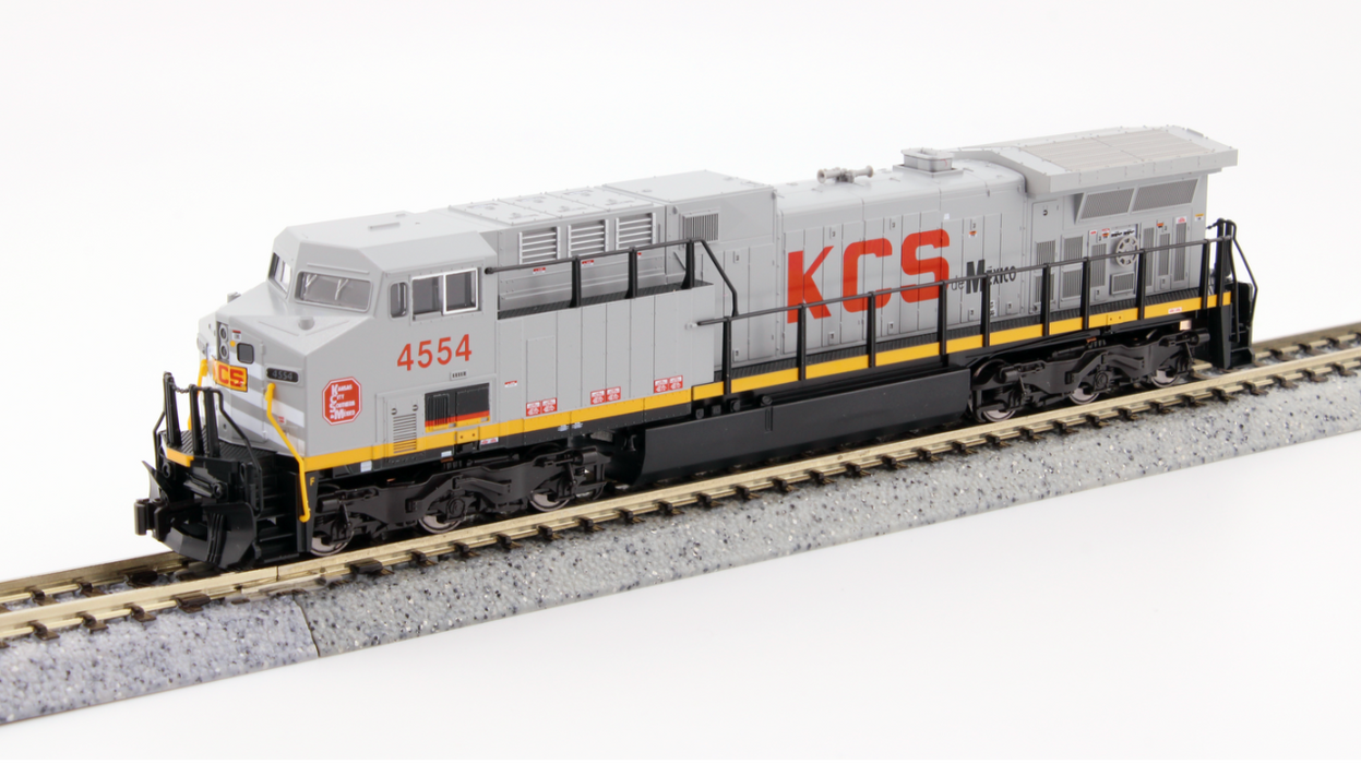 Kato 176-7045 N Scale GE AC4400CW Diesel KCS de Mexico 4554 - DC
