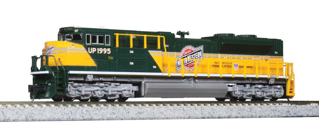 Kato 176-8407LS N Scale EMD SD70ACe Union Pacific UP 1995 (C&NW Heritage - DCC & Sound)