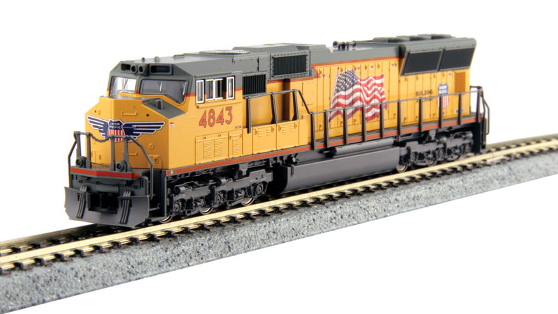 KATO 176-8609LS N Scale EMD SD70M Diesel Union Pacific UP 4843 with DCC & Sound