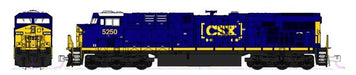 KATO 176-8936LS N Scale GE ES44AC GEVO Diesel CSX 5250 with DCC & Sound (Dark Future Boxcar Logo)
