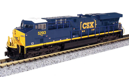KATO 176-8948 N Scale GE ES44AC GEVO Diesel CSX 5293 - DC (Dark Future Boxcar Logo)